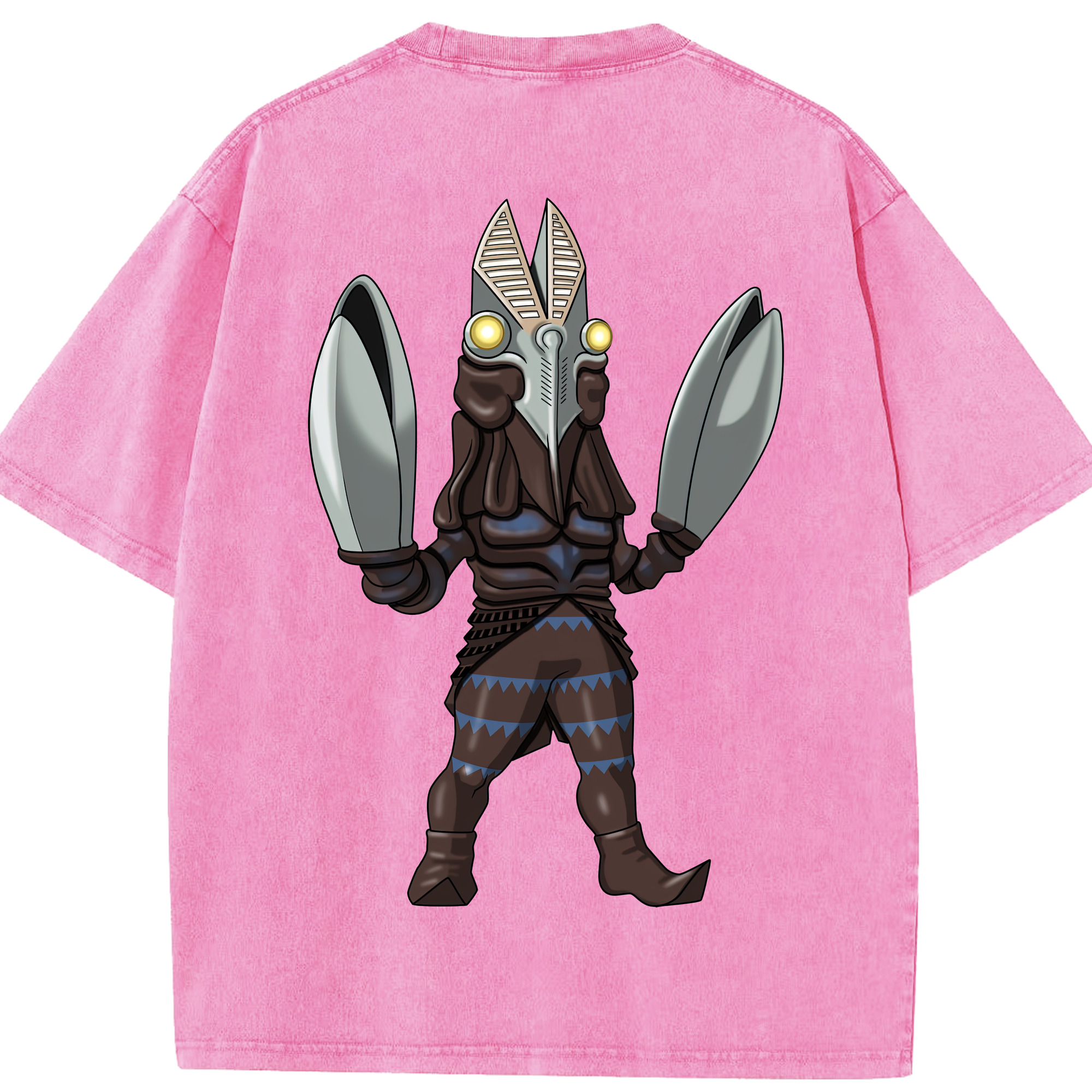 （画像用） ウルトラマン Ultraman 綿100% ヴィンテージ風 半袖Tシャツ（背面プリント）